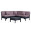 Ensemble de conversation modulaire avec coussins 6 pièces Sussex-22817642-22817641