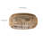 2-Brown circular adjustable iron ceiling light