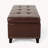 Ottoman with Storage, 51 Inch Large Ottomans Storage Bench, Upholstered End of Bed Bench with Hinged Lid, Long Foot Rest Stool for Living Room Bedroom -742363109
