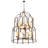 18 - Light Dimmable Geometric Chandelier