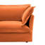 Fauteuil à housse avec 1 grand coussin de dossier et 2 grands coussins décoratifs, 1 siège profond et 1 canapé confortable-277000857