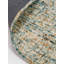 Tapis d'intérieur rectangulaire en laine bleu beige, fait main, uni, tufté à la main-716660585
