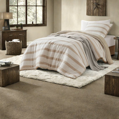 Comfort Bedding Sets, Polyester Yarn-dyed, Minimalist Design