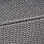 Coffre de rangement gris pour accessoires de piscine et ustensiles de service