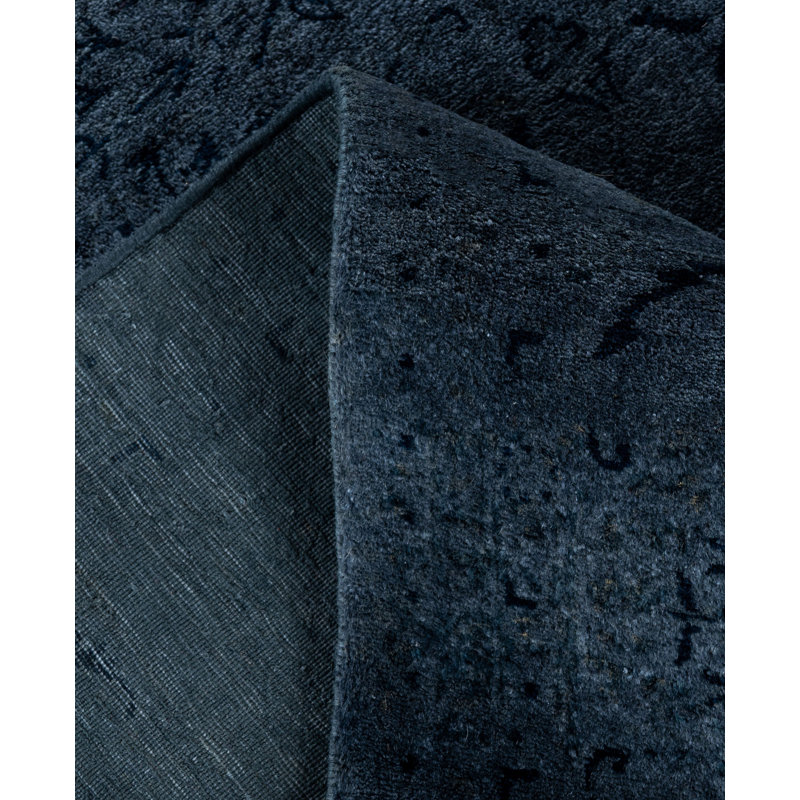 Overdyed One-of-a-Kind 6' 1" X 9' 5" Hand Knotted Area Rug