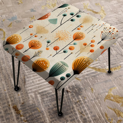 Scandinavian Midcentury Delight - Midcentury Rectangle Ottoman