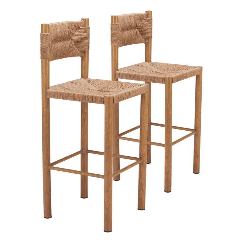Tabouret de bar Iska, Naturel