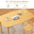 Arny Solid Wood Base Dining Table