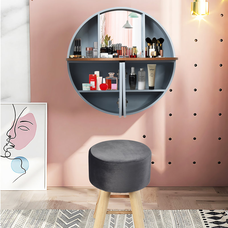 Solid Wood Accent Stool