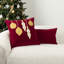 Plush Velvet Indoor & Outdoor Woven Accent Pillow-418514828