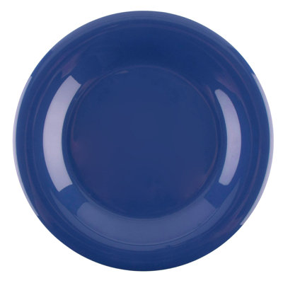  Assiette à hors-d'œuvre en mélamine 6,5 po, ensemble de 4