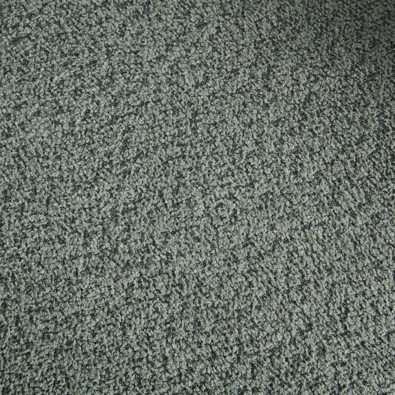 Ensemble de 2 repose-pieds modulaires à dossier bas et à dossier bas, H 37,6 po x l 126,77 po x P 43,31 po, Bouclé vert foncé