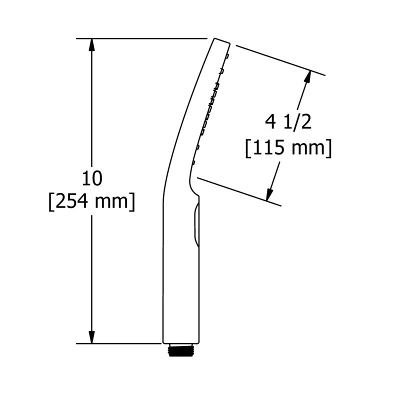 5" 3-Function Handshower, Brushed Nickel