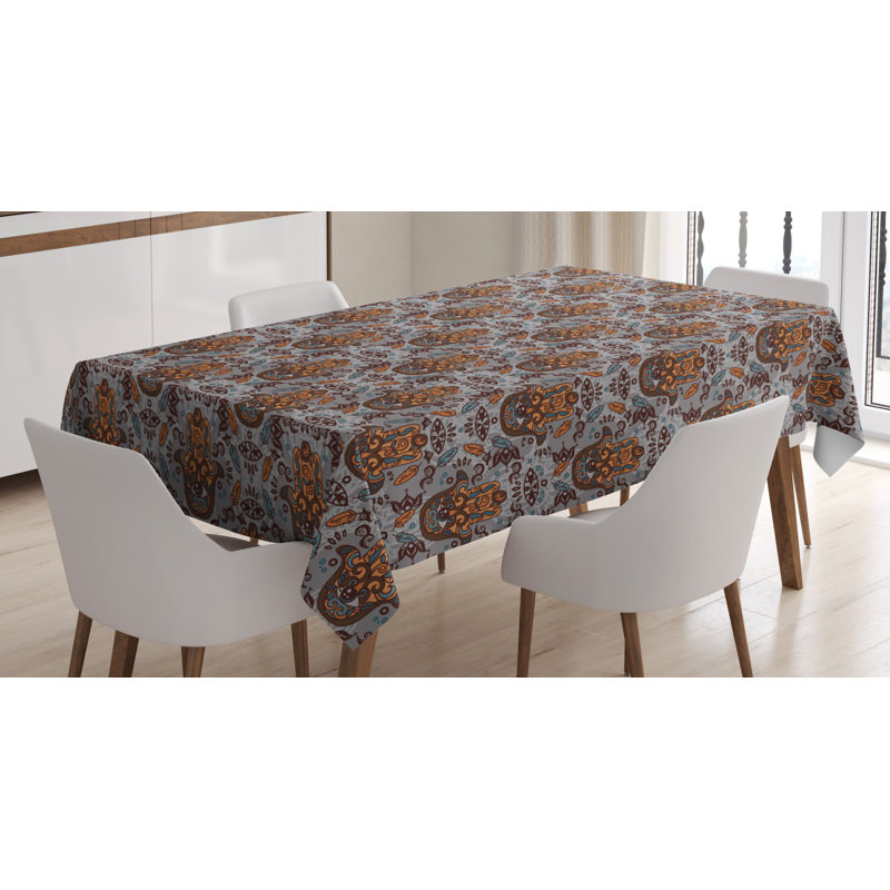 Evil Eye Tablecloth, 84" L x 60" W
