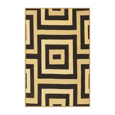 Washable Geometric Indoor Rug