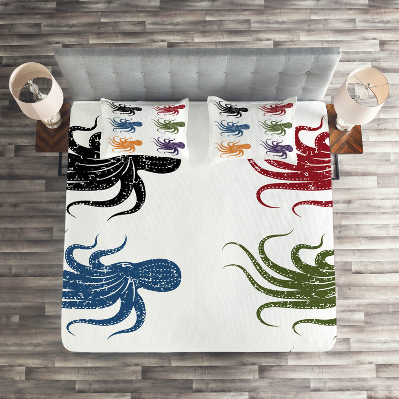 Coastal Polyester Coverlet