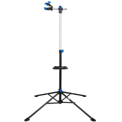 Bike Repair Stand - 360-degree Rotating Bike Stand for Maintenance - Tool Tray, Clamps for 1-1.5-inch Frame, Telescoping, Foldable Design by RAD Cycle