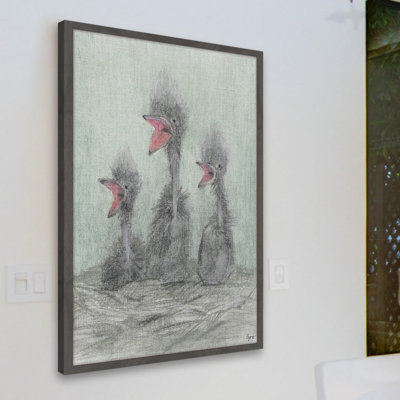 Feed Me 1 Piece Single Picture Frame Painting