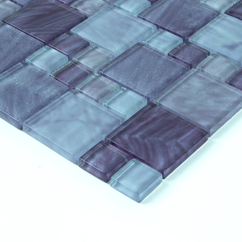 Carrelage mosaïque en verre Impressions, Violet