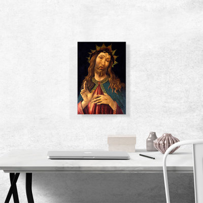 Christ couronné d'épines 1500 - impression