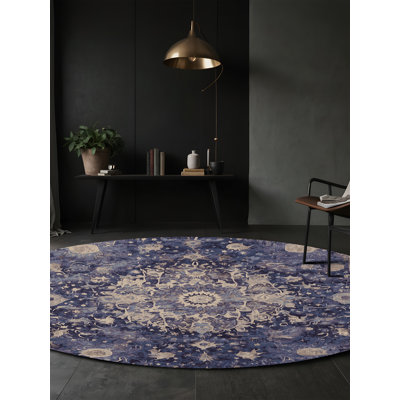 Tapis mauve lavable à la machine