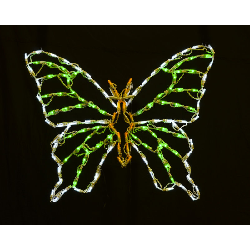 Butterfly LED Display - Green