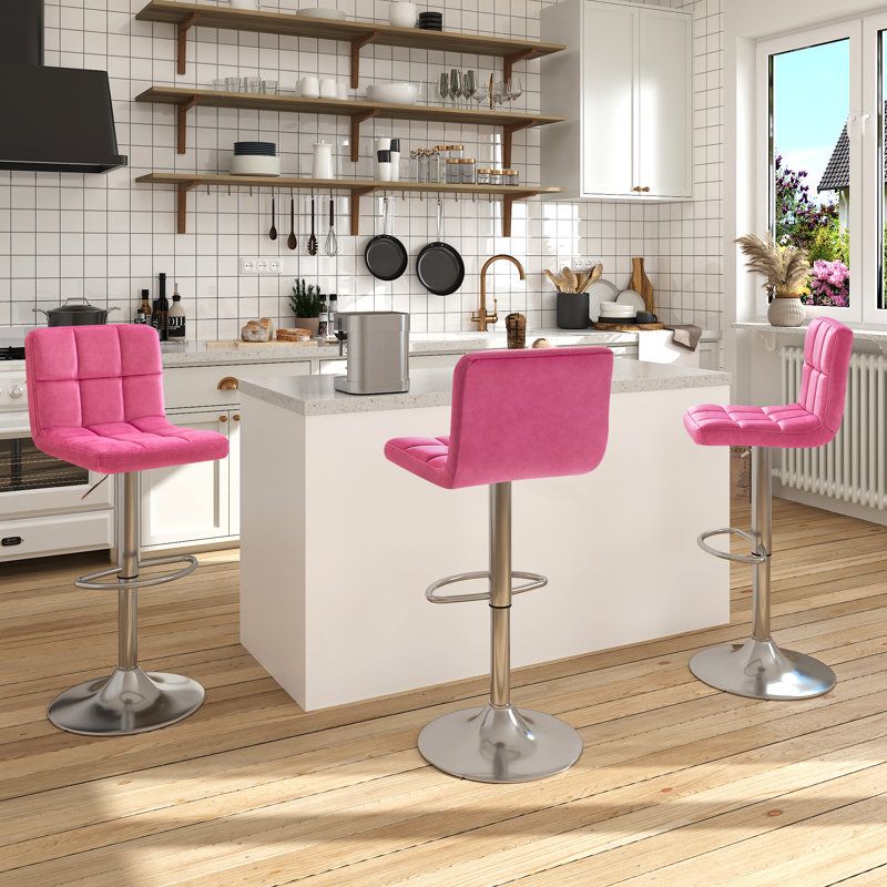 Tabouret de bar Colebrook, Rose