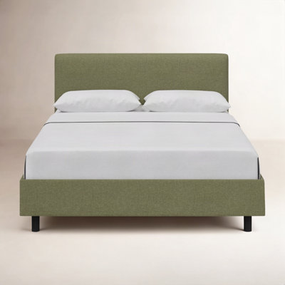 Lit plateforme tapissier Pyburn