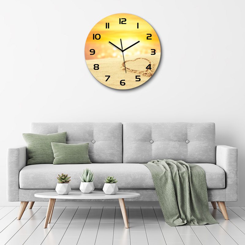 Jobina Glass Wall Clock