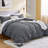 Bedsure Dark Gray Duvet Cover Full Size - Soft Double Brushed Bedding Set for Kids & Adults（Set of 3）-109972632-109724466