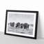Herd of Elephants Roaming - Picture Frame Painting Print-56712212-56712218