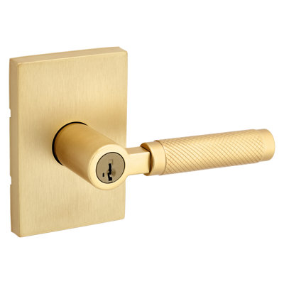 Prava Keyed Entry Lever featuring SmartKey Security