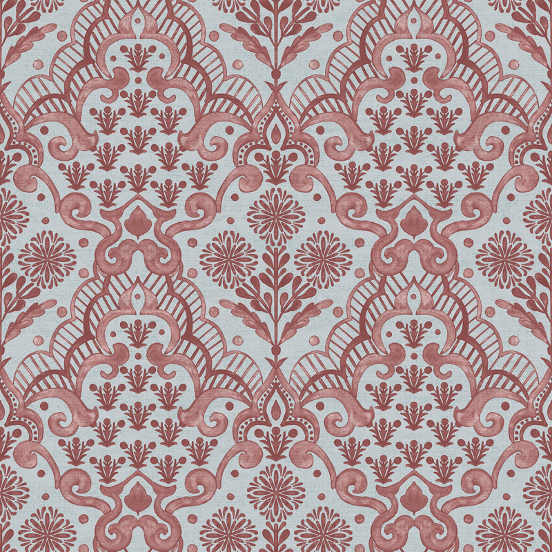 Papier peint auto-adhésif Brownstone, Rouge