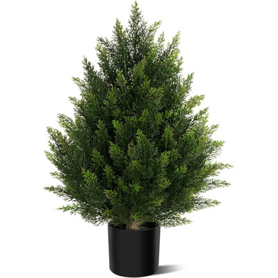 Artificial Topiary Cedar Trees 60cm for Indoor Outdoor Decor