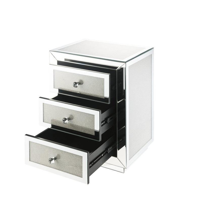 Table d'appoint Radiant Mirrored