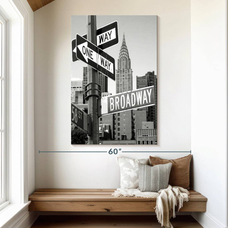 Aime Broadway, 51" H x 34" W