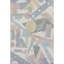 Tapis géométrique de qualité supérieure lavable à la machine Mehara AMF1693-888583724