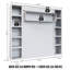 Lit escamotable Easy-Lift en grain de bois avec deux étagères-1068038463-1060017571