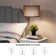 James 1 - Light Drum Linen Plug-in Pendant