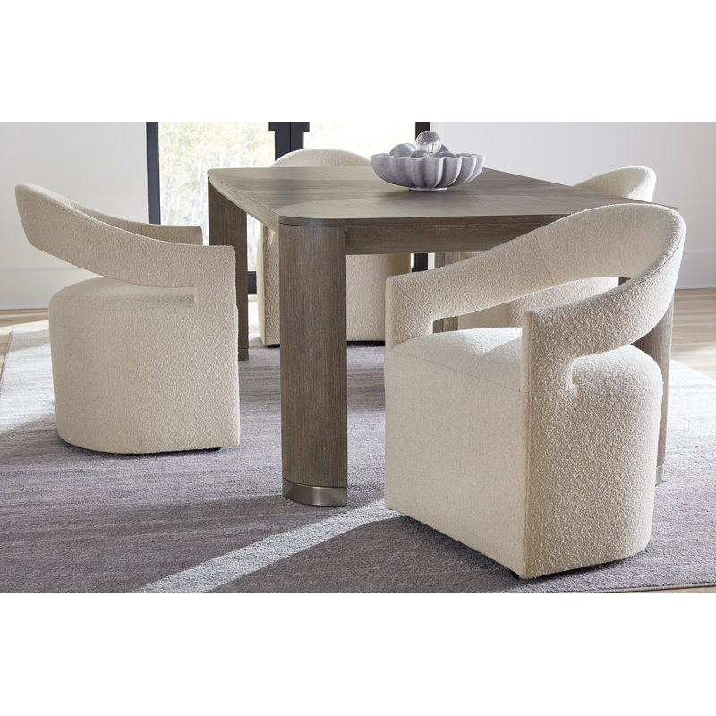 Chaise avec accoudoirs à dossier ouvert Modern Mood