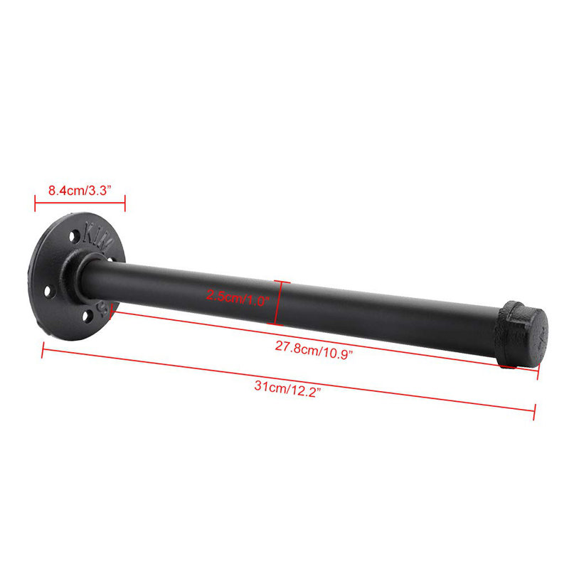 31cm Wall Mounted Clothes Rack