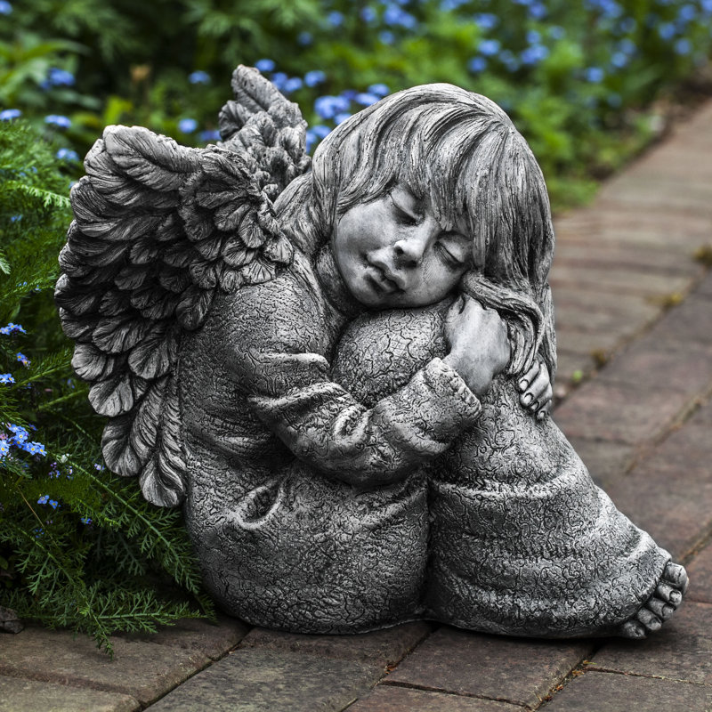 Eva Fantasy & Sci-Fi Weather Resistant UV Resistant Garden Statue, Alpine Stone