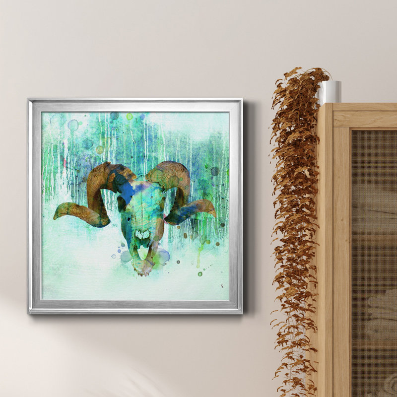 «Beyond the Forest II», reproduction d'art sur toile encadrée, Encadrement argenté, H 30,5 po x l 30,5 po x P 1,5 po