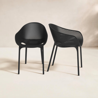 Farrah Outdoor Stacking Dining Armchair