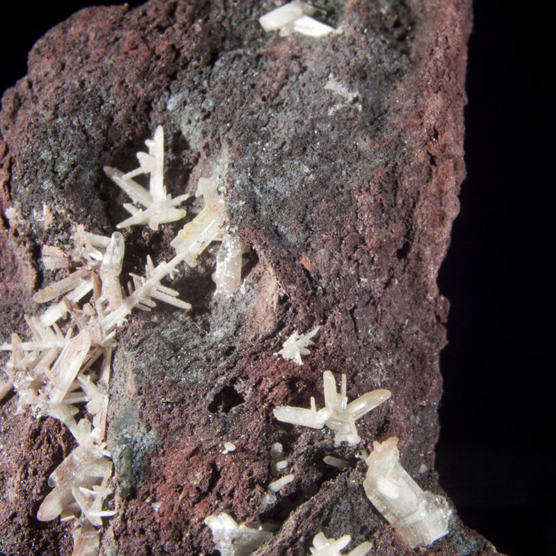 Cerussite. Mine d'argent, près de Gleeson, Cochise Co., Arizona, États-Unis