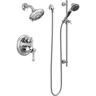 Linden 14 Series Complete Shower System with Rough-in Valve and Monitor