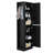  Freestanding Tall Bathroom Storage Cabinet with Hook and Adjustable Shelf-1850159502