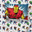 Marvel Comics Avengers Fighting Team 100% Cotton Pillowcase Set