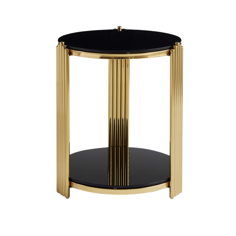 Table de bout moderne 16,9 pouces