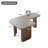 L-Shape Modern Coffee Table-705624558
